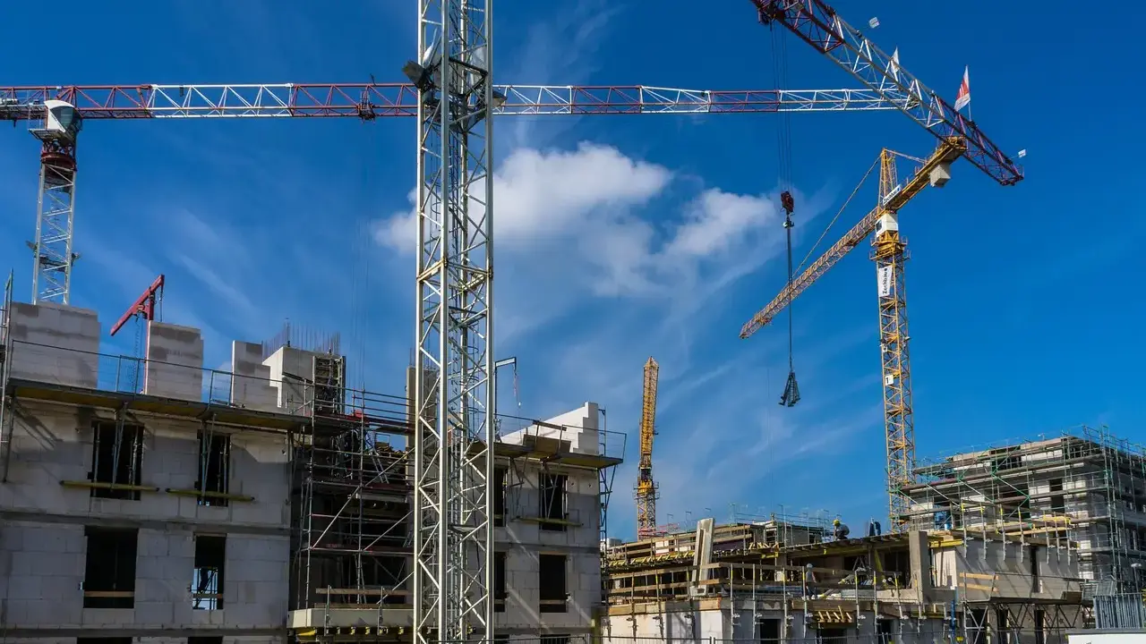 Architect Explaining Construction Site