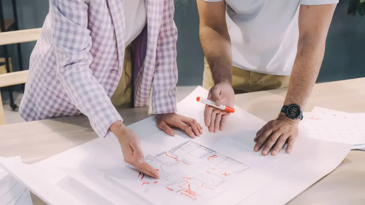Architect Meeting Design Sketch
