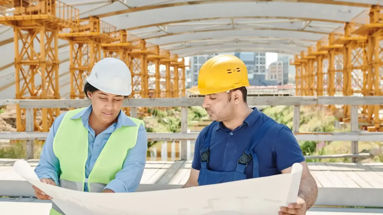 Architectural Plan Construction Site