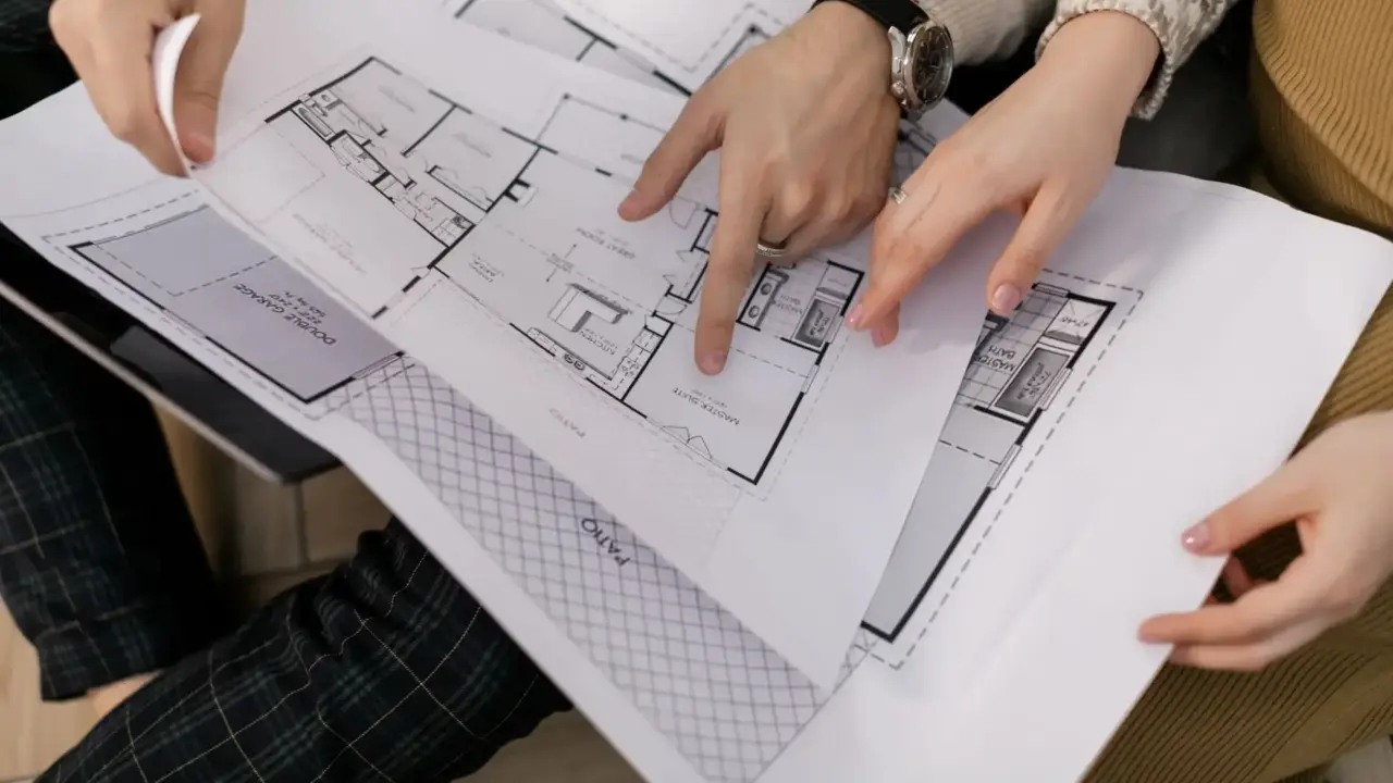Blueprint House Construction Planning