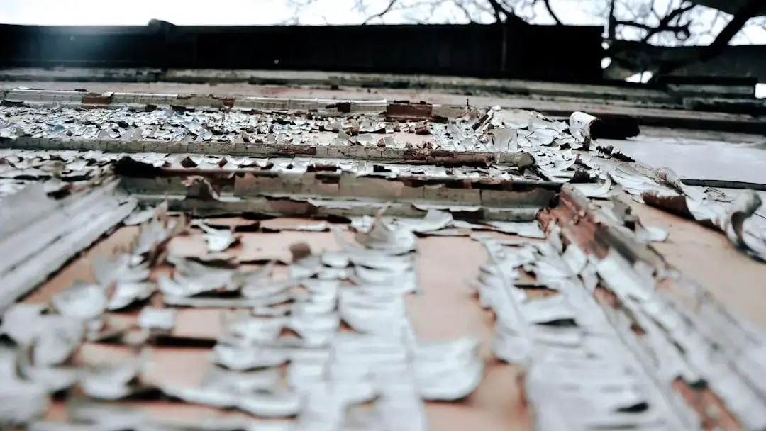 Broken Roof Damaged Ceiling
