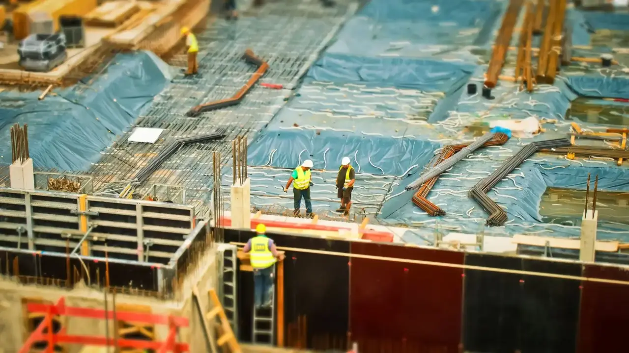 Building Materials Construction Site Architectural Plan
