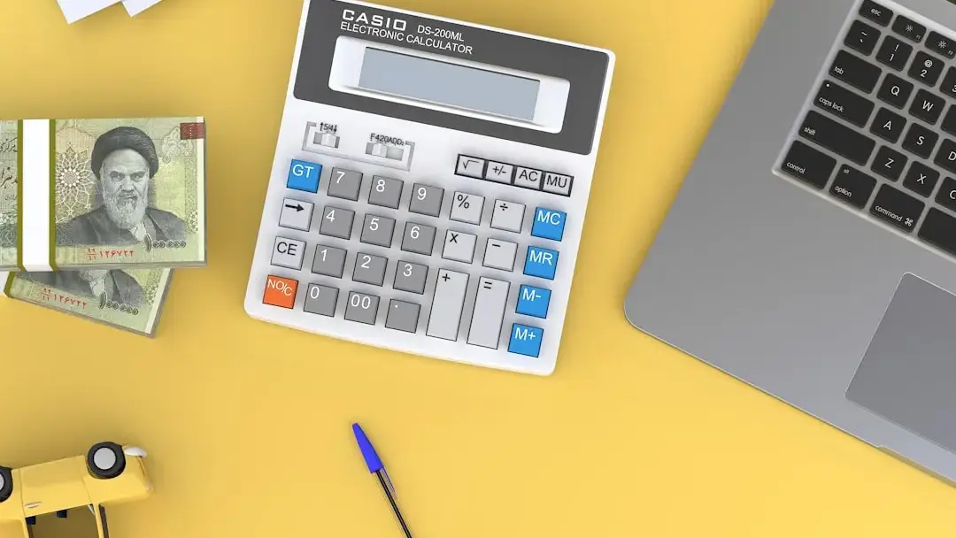 Calculator Money And House Model