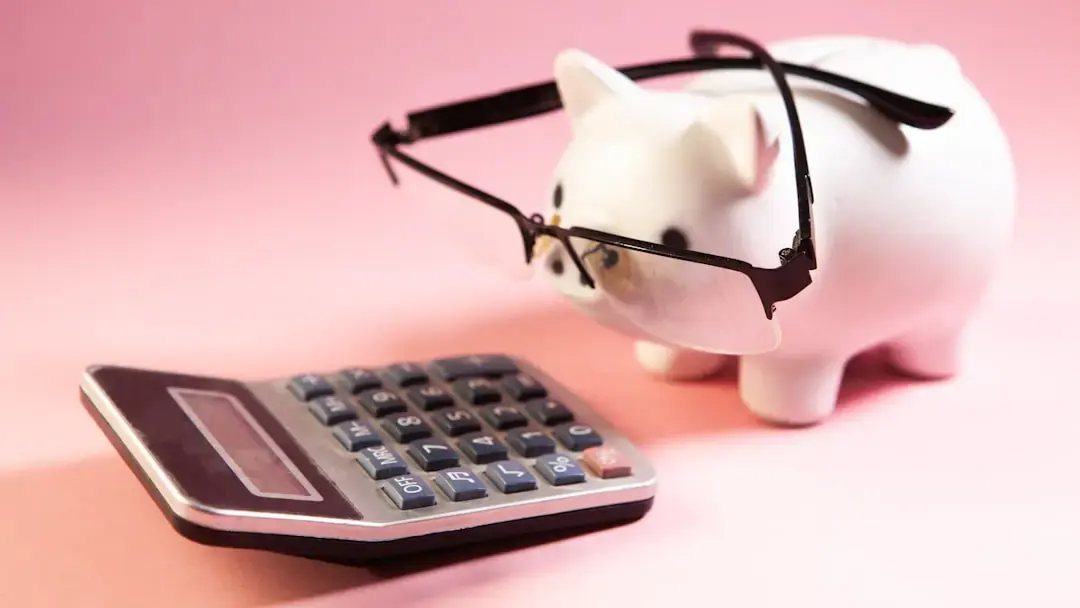 Calculator Money Construction Site