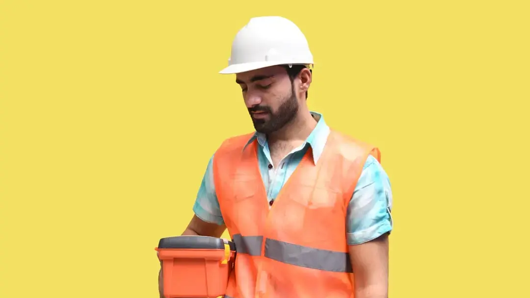 Construction Worker Clipboard