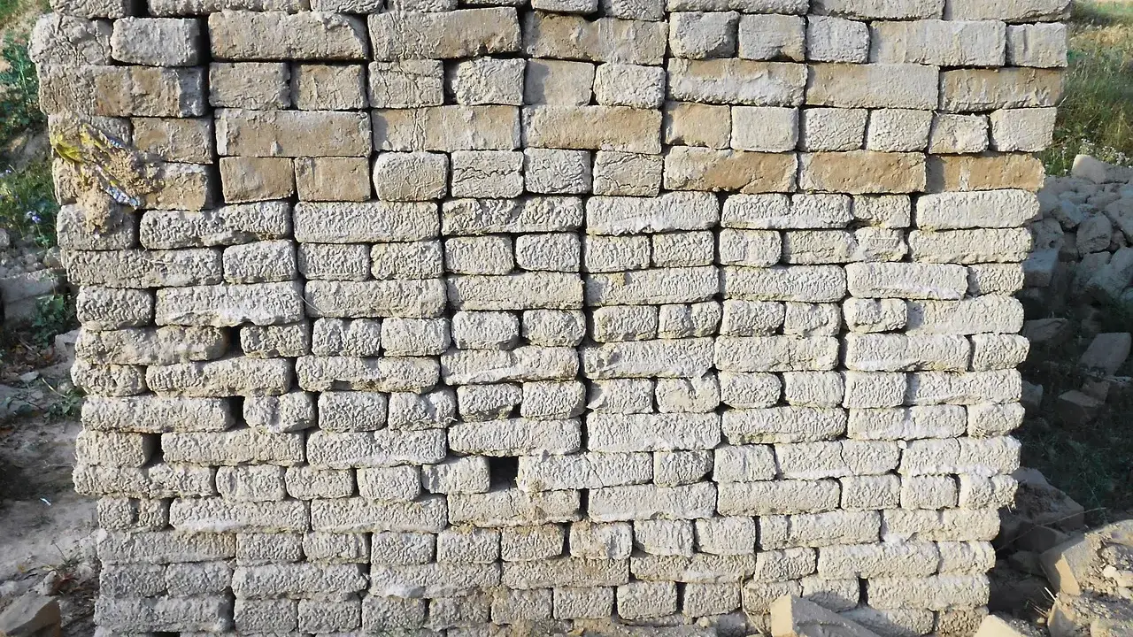 Cracked Wall Clay Soil