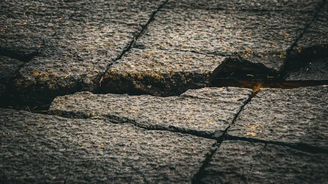 Cracked Wall Damaged Roof