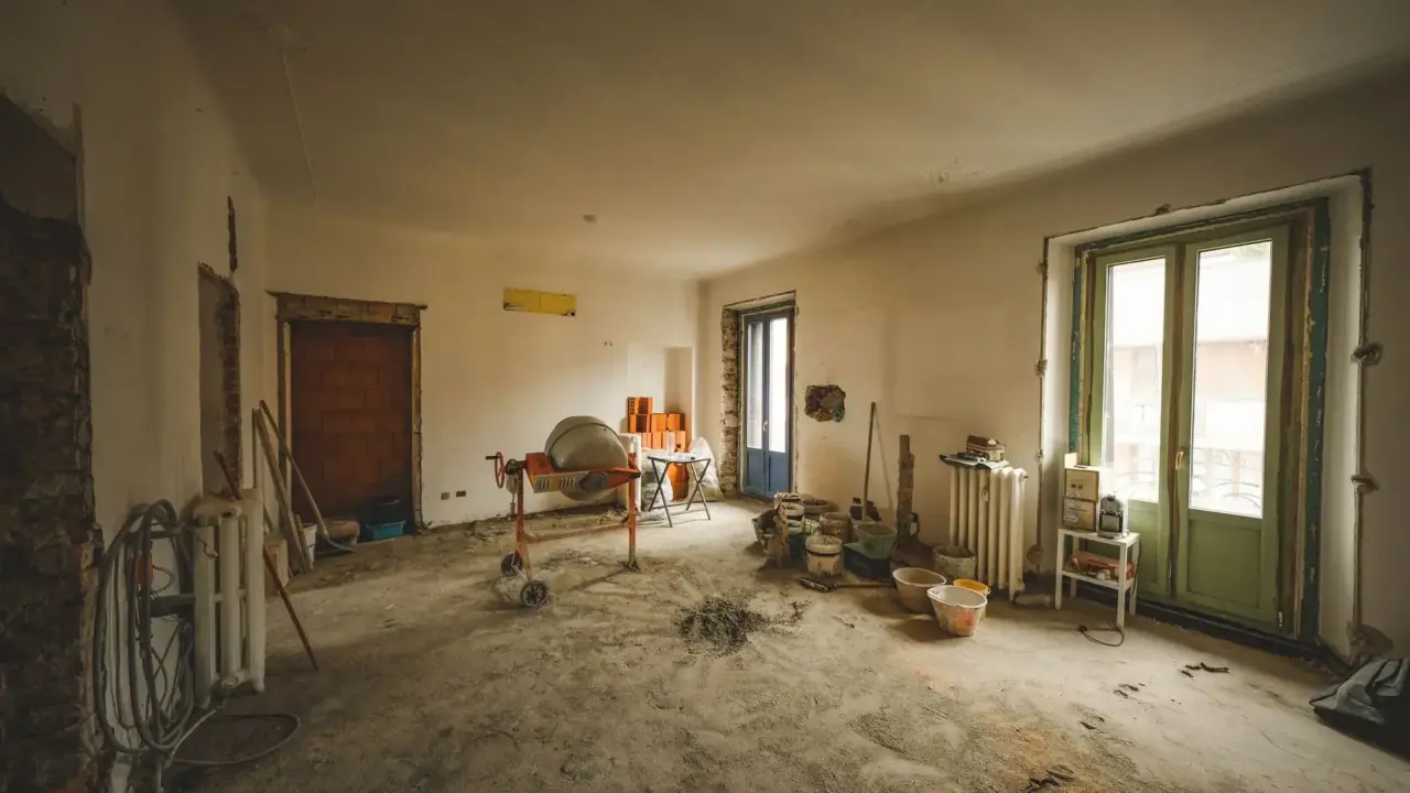 Home Remodeling Interior Design Construction Site
