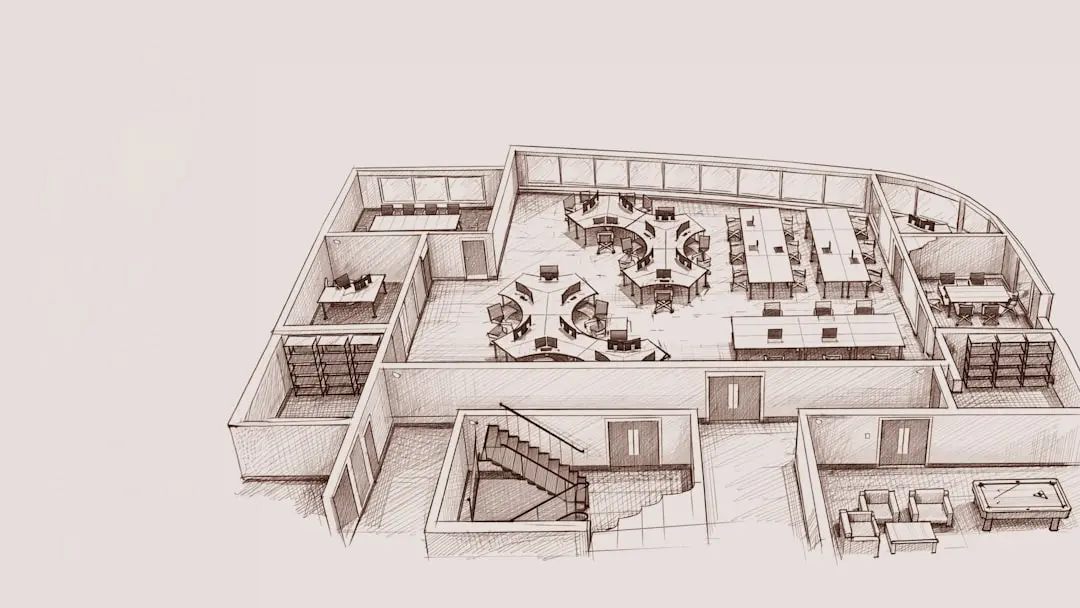 House Blueprint Architectural Drawing