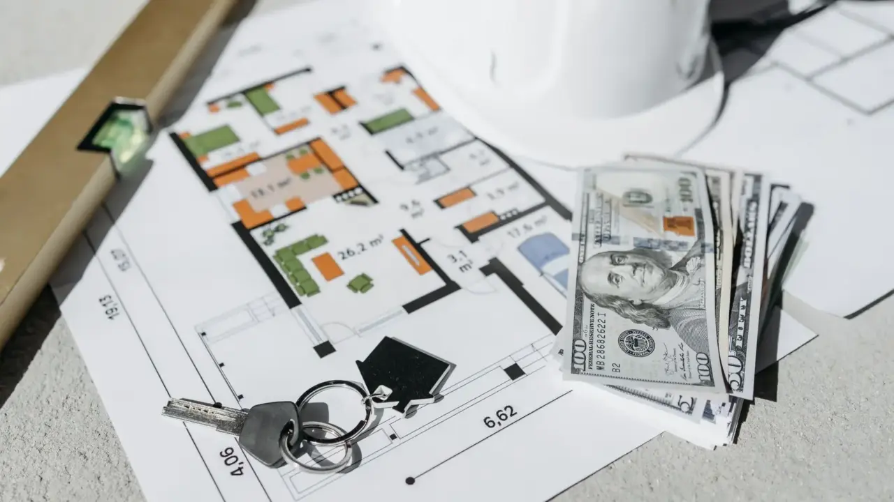House Blueprint Construction Site