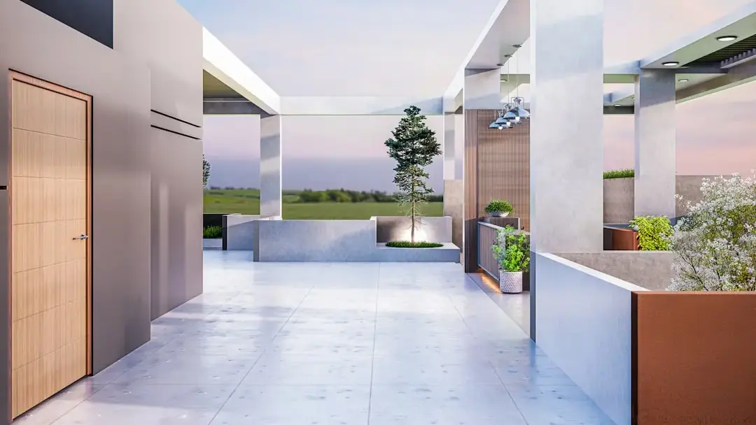 House Fence Terrace Design