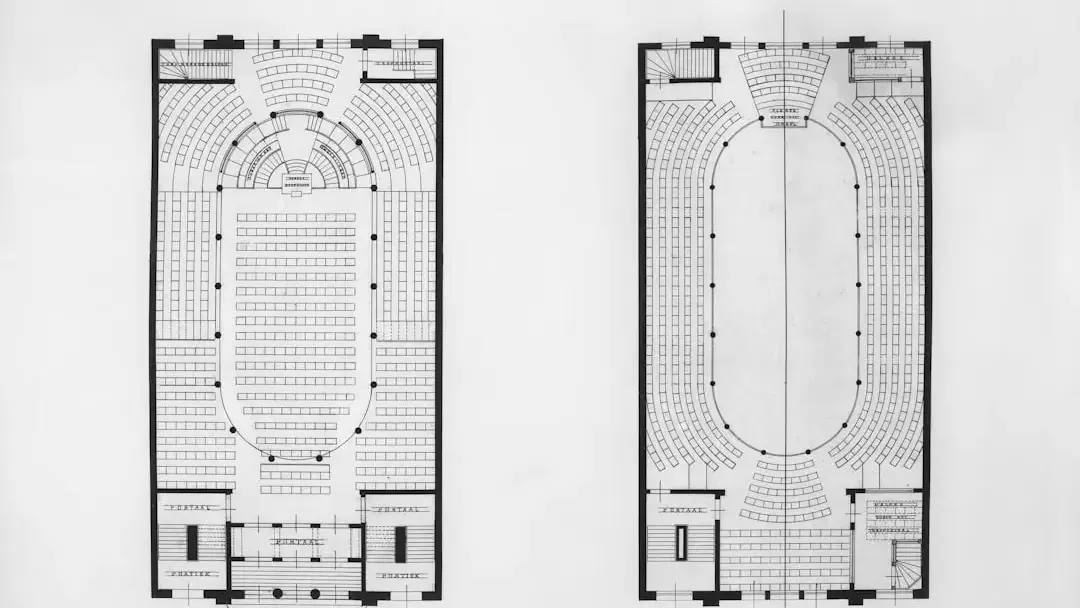 House Floor Plan Architectural Drawing