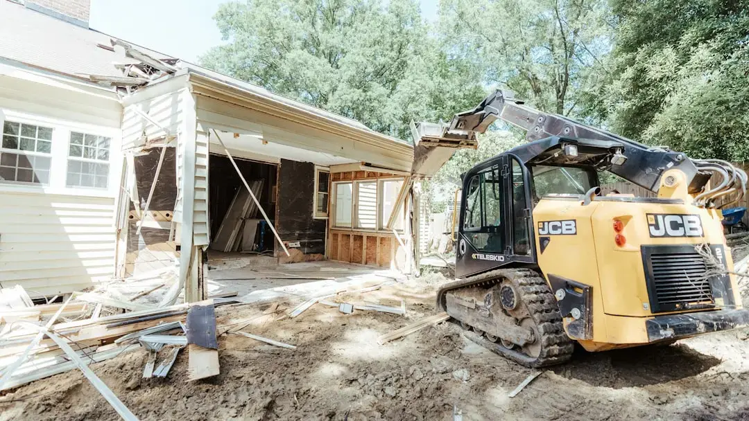 House Renovation Construction Site