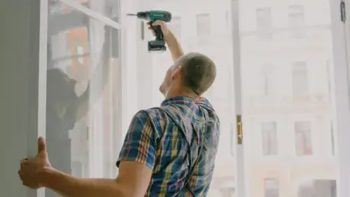 House Renovation Construction Worker