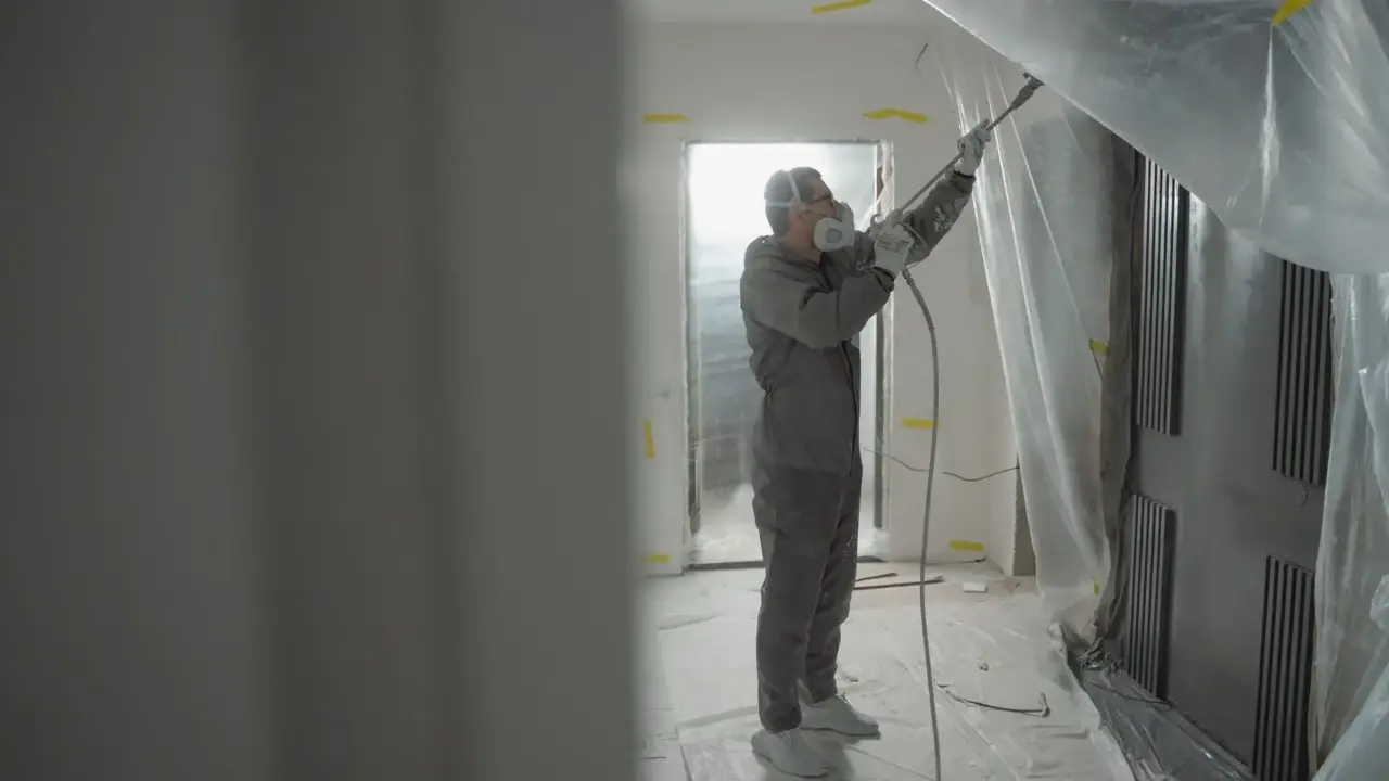 House Renovation Construction Worker Home Improvement