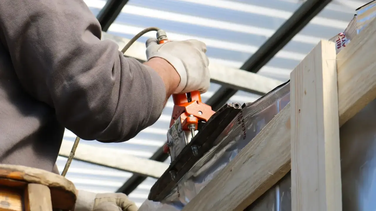 House Renovation Process Construction Worker