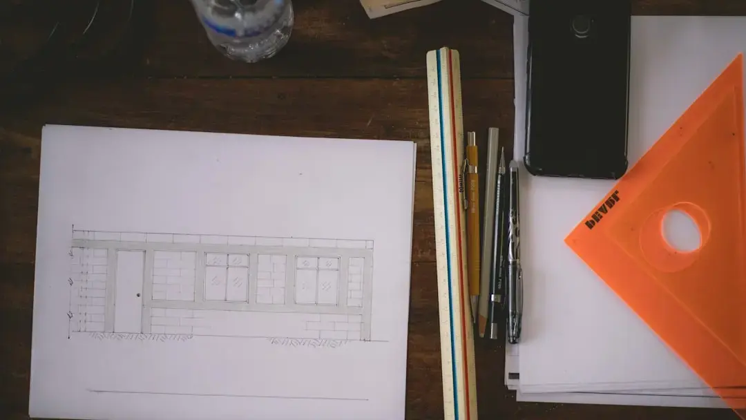 Floor Plan Architect Drawing Blueprint