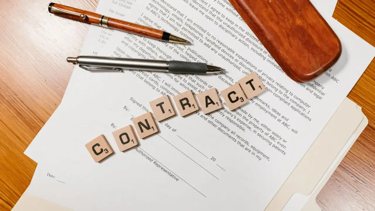 Legal Document Contract Agreement