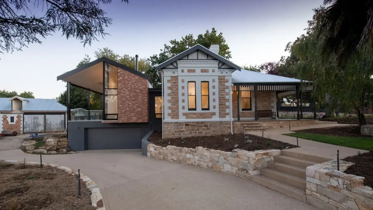 Renovated House Modern Facade